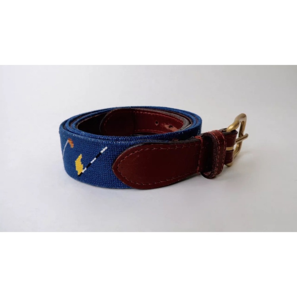 Smathers & Branson golf clubs flags belt 38 - Picture 2 of 3